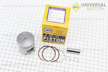 Поршень, кольца, палец комплект Honda DIO ZX50 40мм + 1,75 (JCC) (палец 12мм). VLAND (Скутер Honda DIO \ UM3391-V08)