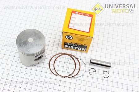 Поршневий комплект (поршень, кільця, палець) Honda LEAD100 51мм +1,00 (палець 13мм). VLAND (Запчастини до японського скутера / UM3391-V24)