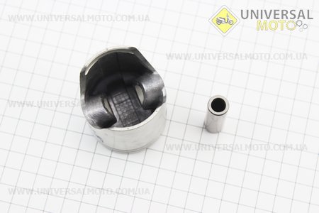 Поршень, кольца, палец комплект Honda LEAD90 48мм STD (палец 12мм). VLAND (Скутер Honda Lead \ UM3391-V25)