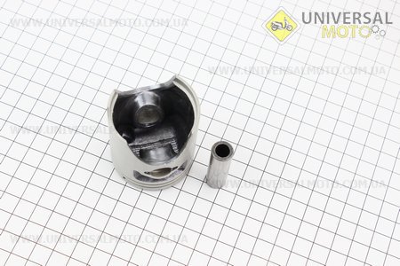 Поршень, кольца, палец комплект Honda LEAD90 48мм + 0,25 (палец 12мм). VLAND (Скутер Honda Lead \ UM3391-V26)