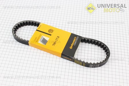 Ремінь 700х17,8 Honda LEAD 50 AF20,. Continental (Запчастини до японського скутера / UM3391-V35)
