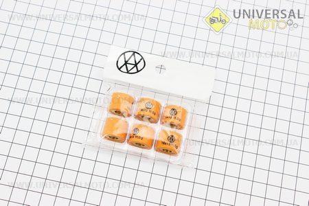 Ролики варіатора 6шт, Honda / GY6 16 * 13 - 11г,. VLAND (Запчастини до японського скутера / UM3391-V44)