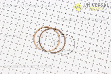 Кільця поршневі Honda DIO ZX50 40мм +0,50 обміднені (замки внутрішні). VLAND (Запчастини до японського скутера / UM3391-V97)