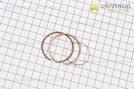 Кільця поршневі Honda DIO ZX50 40мм +1,00 обміднені (замки внутрішні). VLAND (Запчастини до японського скутера / UM3391-V98)