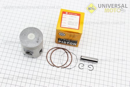 Поршневий комплект (поршень, кільця, палець) Yamaha AXIS-90 50мм STD (палець 12мм). VLAND (Запчастини до японського скутера / UM3392-V10)