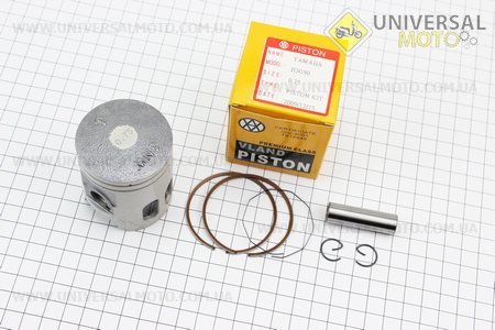 Поршневий комплект (поршень, кільця, палець) Yamaha AXIS-90 50мм +0,75 (палець 12мм). VLAND (Запчастини до японського скутера / UM3392-V13)