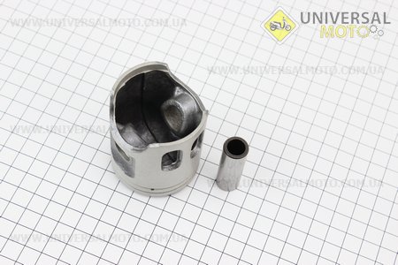 Поршневий комплект (поршень, кільця, палець) Yamaha BWS100 52мм STD (палець 14мм) Jсм.куб.. VLAND (Запчастини до японського скутера / UM3392-V15)