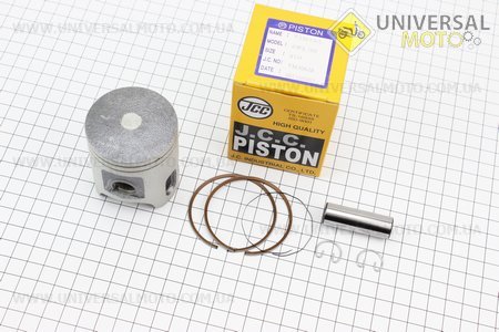 Поршневий комплект (поршень, кільця, палець) Yamaha BWS100 52мм STD (палець 14мм) Jсм.куб.. VLAND (Запчастини до японського скутера / UM3392-V15)