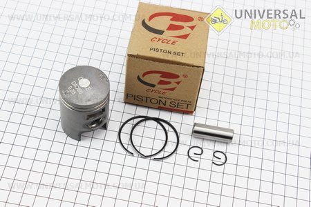 Поршень, кольца, палец комплект Honda DIO50 39мм + 0,25 (палец 12мм). B-cycle (Скутер Honda DIO \ UM3393-V28)