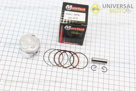 Поршневий комплект (поршень, кільця, палець) Honda DIO AF56 38мм +0,75 (палець 10мм) Тайвань. Mototech (Запчастини до японського скутера / UM3393-V57)