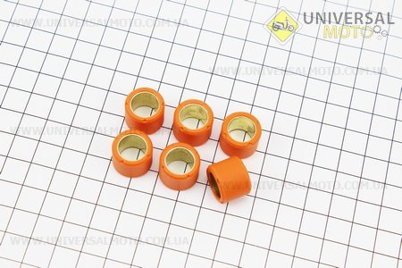 Ролики варіатора 6шт, Honda / GY6 16 * 13 - 4г. Китай (Запчастини до японського скутера / UM3394-V40)