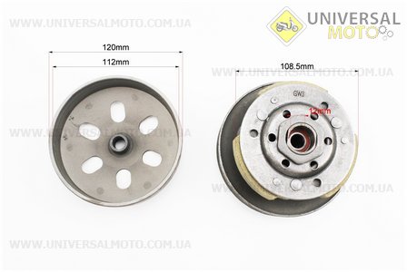 Варіатор задній комплект Honda LEAD90. TMMP (Запчастини до японського скутера / UM3394-V42)