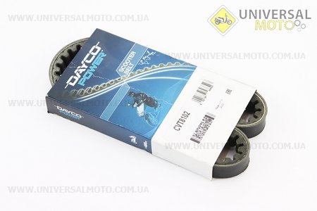 Ремінь 826x18,5 Piaggio VESPA, оригінал DY8102. DAYCO (Запчастини до японського скутера / UM3394-V60)