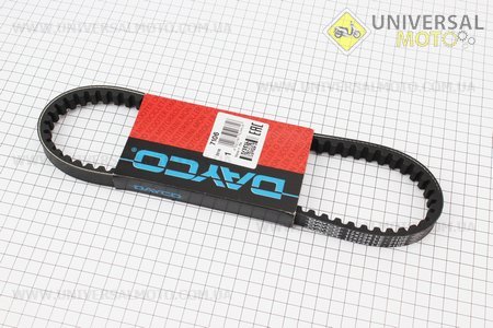 Ремінь 734x17 Honda LEAD HF05, оригінал DY7106. DAYCO (Запчастини до японського скутера / UM3394-V68)