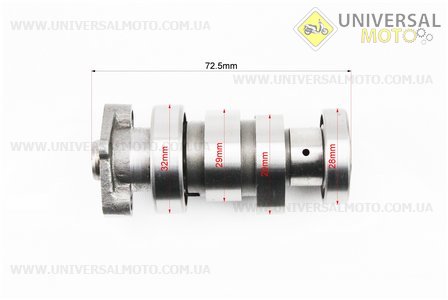 Розподільчого вал в зборі Honda AF61, AF62, AF67, AF68. Китай (Запчастини до японського скутера / UM3395-V45)