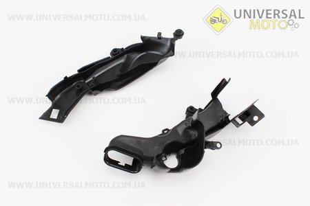 Кришка пластикова обдування карбюратора комплект 2шт Honda DIO AF34 / 35. Китай (Запчастини до японського скутера / UM3395-V82)