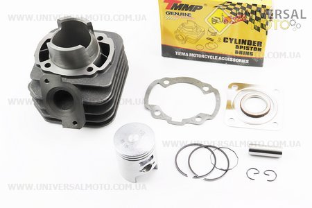 Циліндро поршневий комплект (цпг) Honda DIO AF27 65см.куб.-43мм (палець 12мм) (AF18, AF25, AF28 DIO; AF24, AF30, AF31, AF51 TACT; LEAD20; FIT). TMMP (Запчастини до японського скутера / UM3396-V07)