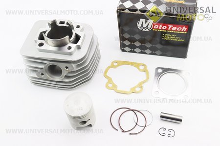 Циліндро поршневий комплект (цпг) Suzuki AD110см.куб.-52,5мм (поршень h=60мм, палець d=14мм). Mototech (Запчастини до японського скутера / UM3396-V32)
