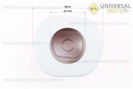 Фільтр-елемент повітряний (у металі) Honda Cub 50-90см.куб.. Китай (Запчастини до японського скутера / UM3396-V58)