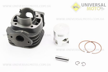 Циліндро поршневий комплект (цпг) Yamaha BWS/2JA 65см.куб.-44мм (палець 10мм) (JOG 1; JOG 2; JOG Minarelli; Champ; Slider; Gear 2T) (без прокладок). Китай (Запчастини до японського скутера / UM3396-V65)