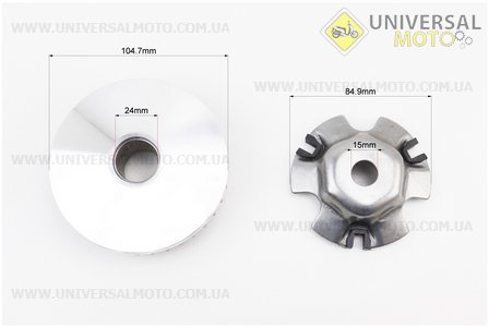 Варіатор передній комплект Honda LEAD100. DONGXIN (Запчастини до японського скутера / UM3399-V12)