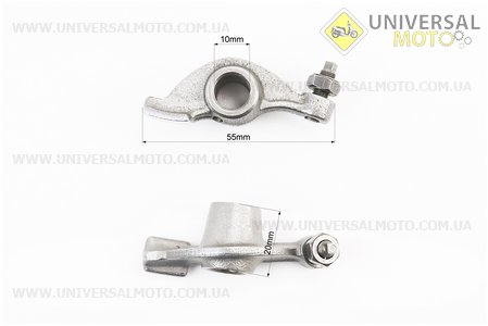 Коромисло (рокер) клапану комплект 2шт Honda DIO AF-61/62. Mototech (Запчастини до японського скутера / UM3399-V45)