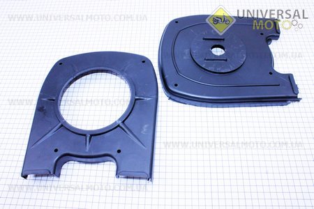 Кожух задньої зірки комплект, посилений. Китай (Запчастини для мотоцикла Мінськ / UM3400-V04)