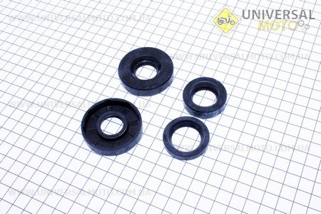 Сальники комплект (20x47x10-2 штуки, 19,5x35x10-1шт, 23x35x7-1шт). Китай (Мотоцикл Минск / UM3400-V06)