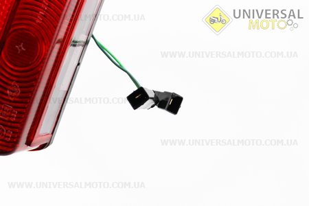 Ліхтар задній (СТОП) в зборі. Украина (Запчастини до МТ, УРАЛ, К-750 / UM3400-V12)
