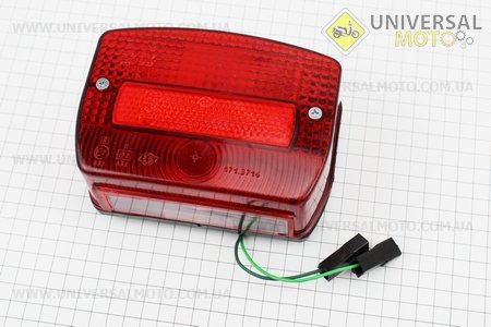 Ліхтар задній (СТОП) в зборі. Украина (Запчастини до МТ, УРАЛ, К-750 / UM3400-V12)