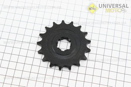 Зірка передня 428-17T. Китай (Запчастини для мотоцикла Мінськ / UM3400-V25)