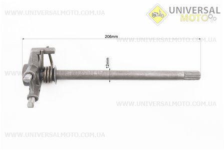 Вал перемикання передач. Китай (Запчастини для мотоцикла Мінськ / UM3400-V43)