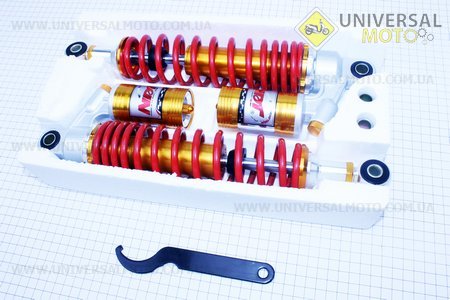 Амортизатор задний к-кт 2шт регулируемый ГАЗОВЫЙ 340мм 