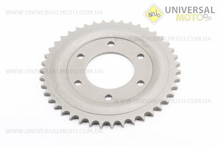 Зірка задня 428-43Т, 6отв. Китай (Запчастини для мотоцикла Мінськ / UM3401-V06)