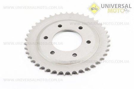 Зірка задня 428-43Т, 6отв. Китай (Запчастини для мотоцикла Мінськ / UM3401-V06)