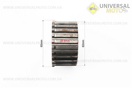 Кошик зчеплення внутрішня (барабан). Китай (Запчастини для мотоцикла Мінськ / UM3401-V11)