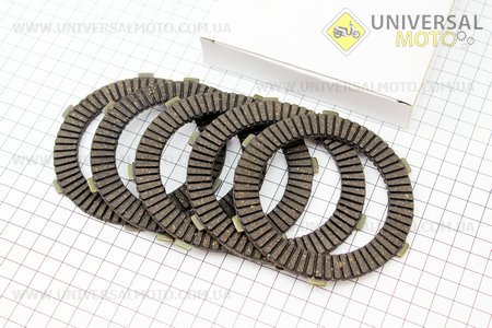 Диски зчеплення фрикційний комплект 5шт (метал). Китай (Запчастини для мотоцикла Мінськ / UM3401-V14)