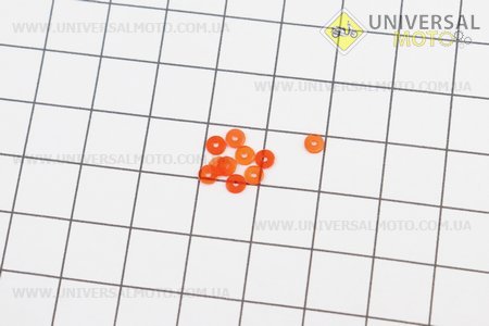 Манжет карбюраторної голки, помаранчевий комплект 10шт. Китай (Запчастини для мотоцикла Мінськ / UM3401-V41)