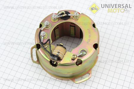 Статор магнето 8 катушек - "6 + 2" (генератор) 14V 65W. Китай (Мотоцикл Минск / UM3401-V52)