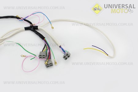 Проводка 12V Тип №2. Китай (Мотоцикл Минск / UM3401-V73)