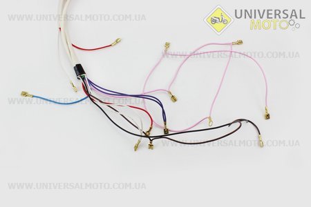 Проводка 12V Тип №2. Китай (Мотоцикл Минск / UM3401-V73)