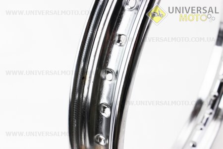 Обод заднього, переднего колеса 1,85-18. Китай (Запчастини для мотоцикла Мінськ / UM3402-V45)