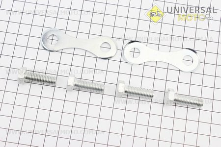 Болти кріплення задньої зірки М8x25мм комплект. Китай (Запчастини для мотоцикла Мінськ / UM3402-V76)