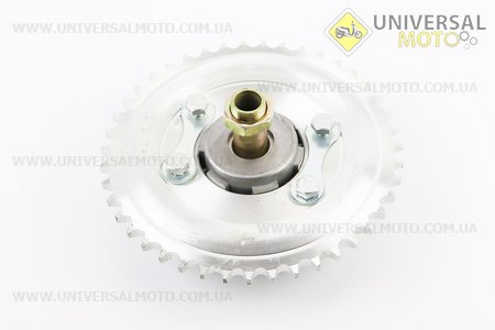 Зірка задня 428-43Т, 4отв, в зборі. Китай (Запчастини для мотоцикла Мінськ / UM3402-V80)