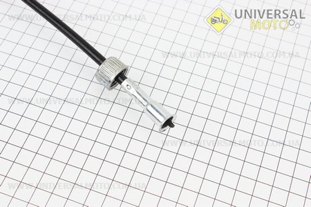 Трос спидометра длинной 1400мм (квадрат-вилка, гайка-шток). Китай (Мотоцикл МТ, УРАЛ, К-750 / UM3410-V06)