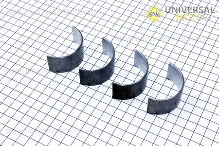 Вкладыш шатуна комплект 4 штуки + 0,25 МТ. Россия (Мотоцикл МТ, УРАЛ, К-750 / UM3410-V32)