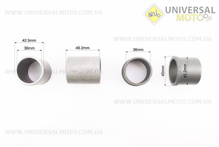 Втулка передньої вилки комплект 4шт. Украина (Запчастини до МТ, УРАЛ, К-750 / UM3410-V35)