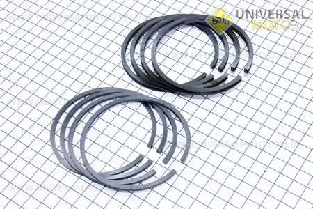 Кільця поршневі комплект 8шт К-650, МТ9, МТ10 h = 2,5 мм 1р. 78,20мм. Украина (Запчастини до МТ, УРАЛ, К-750 / UM3410-V42)