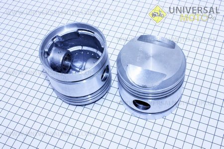 Поршень 2 штуки МТ 1р.. Китай (Мотоцикл МТ, УРАЛ, К-750 / UM3410-V85)