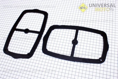 Прокладка кришки клапанів МТ, комплект 2шт. Украина (Запчастини до МТ, УРАЛ, К-750 / UM3410-V91)